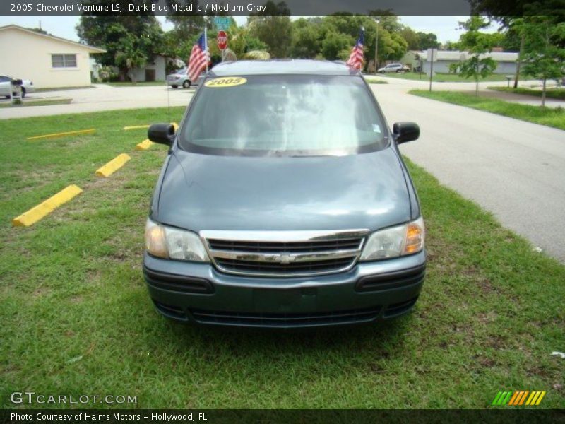 Dark Blue Metallic / Medium Gray 2005 Chevrolet Venture LS