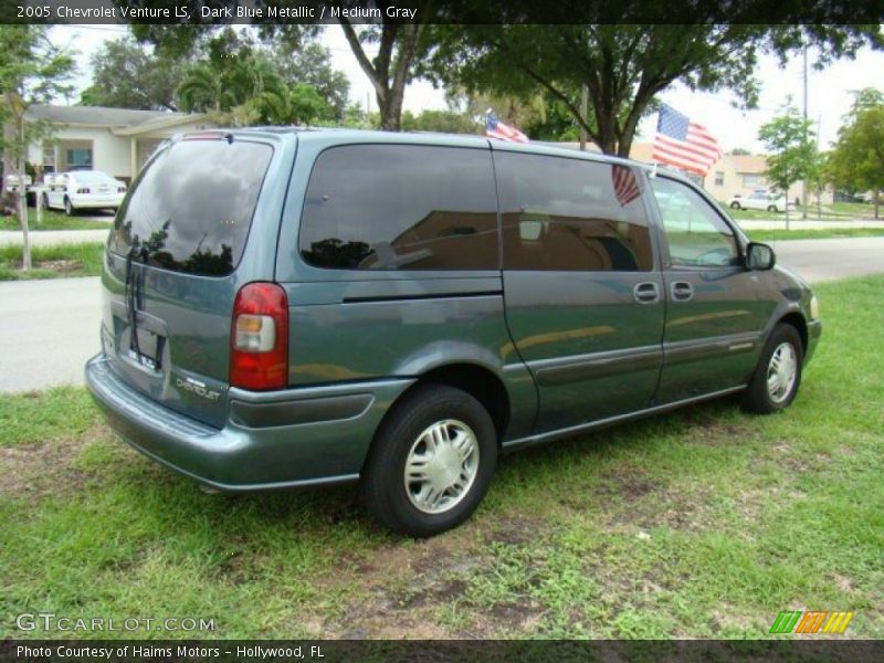 Dark Blue Metallic / Medium Gray 2005 Chevrolet Venture LS