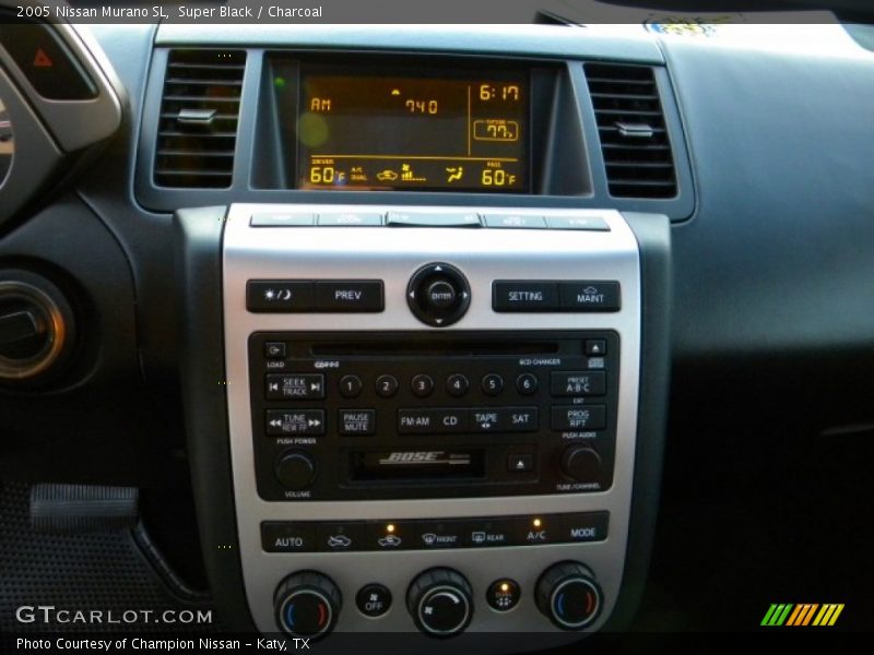 Super Black / Charcoal 2005 Nissan Murano SL