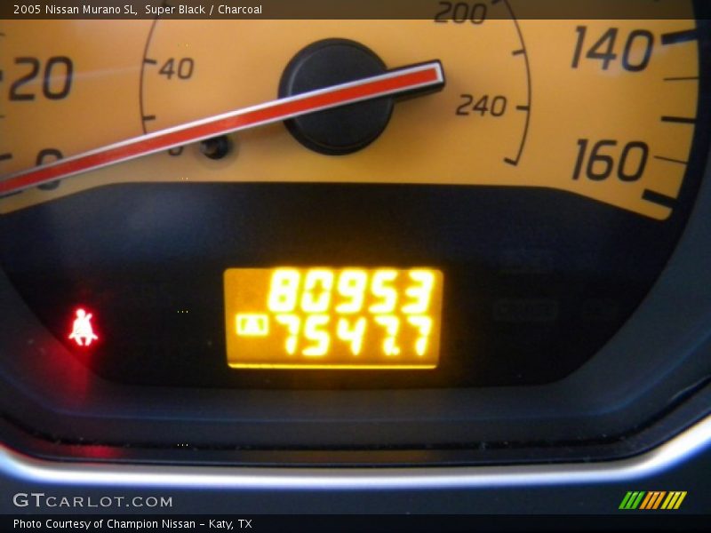 Super Black / Charcoal 2005 Nissan Murano SL