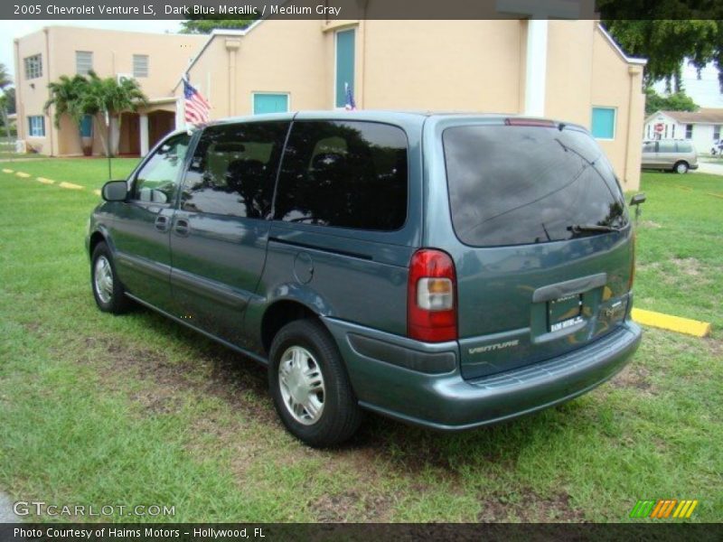 Dark Blue Metallic / Medium Gray 2005 Chevrolet Venture LS