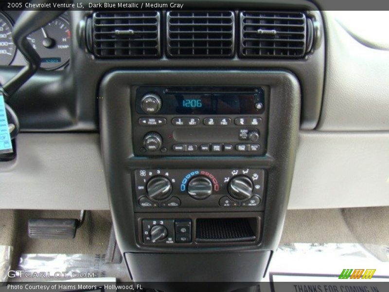 Dark Blue Metallic / Medium Gray 2005 Chevrolet Venture LS
