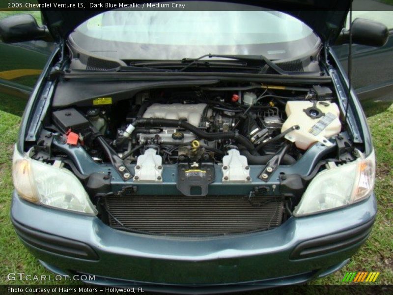 Dark Blue Metallic / Medium Gray 2005 Chevrolet Venture LS