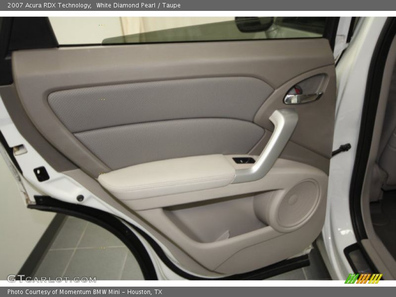 White Diamond Pearl / Taupe 2007 Acura RDX Technology