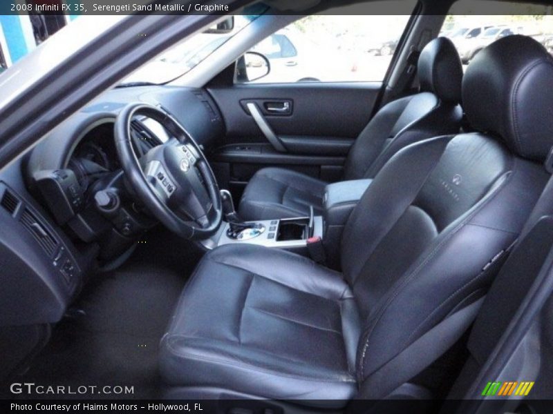Serengeti Sand Metallic / Graphite 2008 Infiniti FX 35