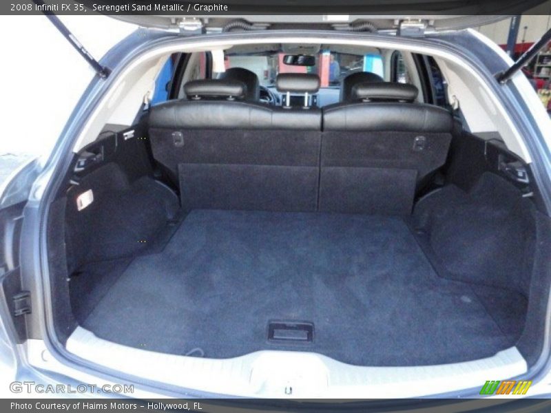 Serengeti Sand Metallic / Graphite 2008 Infiniti FX 35