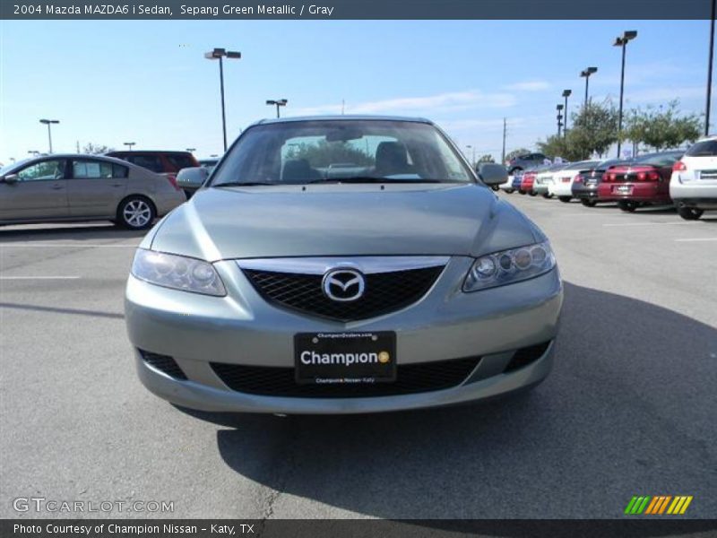 Sepang Green Metallic / Gray 2004 Mazda MAZDA6 i Sedan