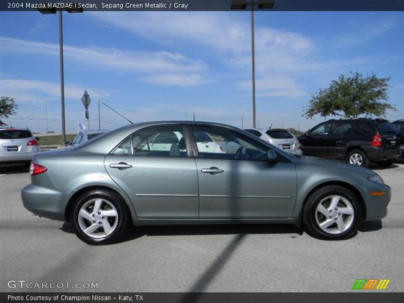 Sepang Green Metallic / Gray 2004 Mazda MAZDA6 i Sedan