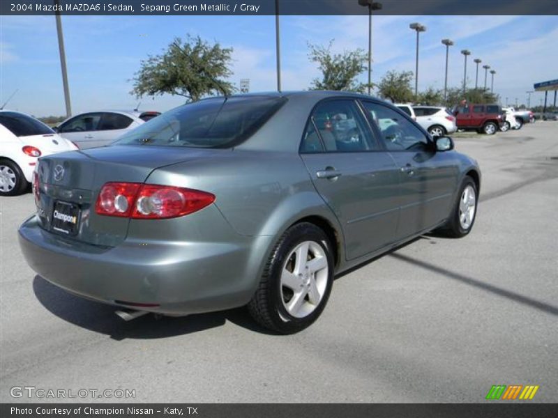 Sepang Green Metallic / Gray 2004 Mazda MAZDA6 i Sedan