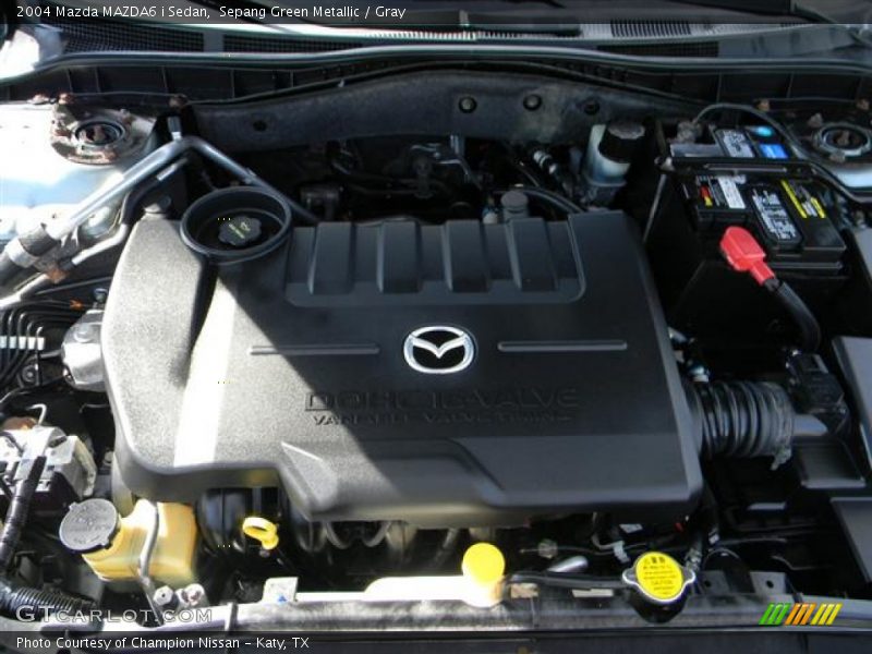 Sepang Green Metallic / Gray 2004 Mazda MAZDA6 i Sedan