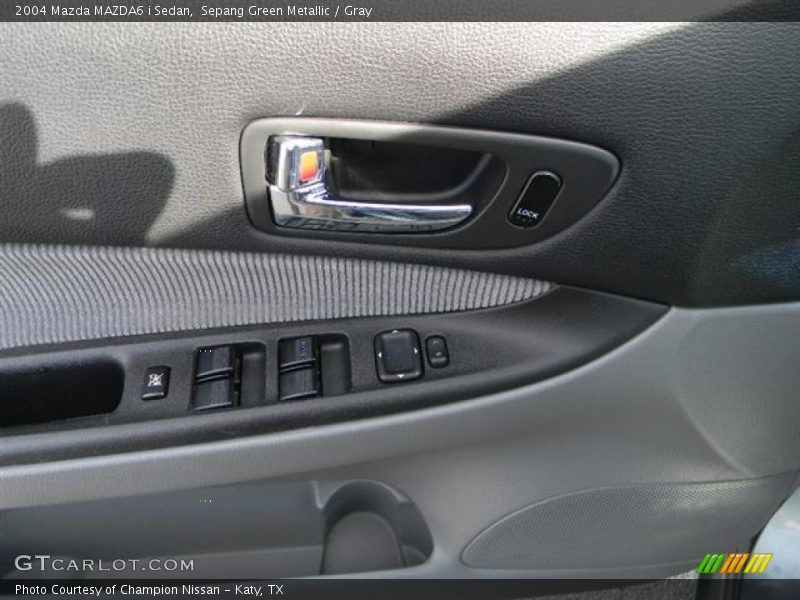 Sepang Green Metallic / Gray 2004 Mazda MAZDA6 i Sedan