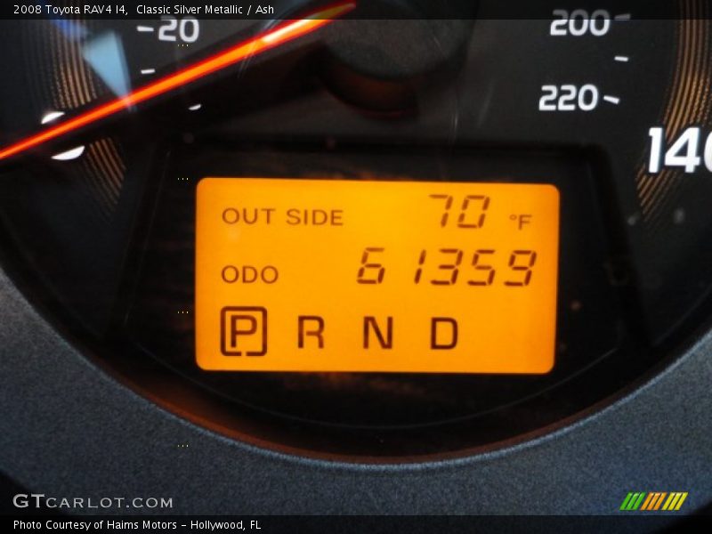 Classic Silver Metallic / Ash 2008 Toyota RAV4 I4