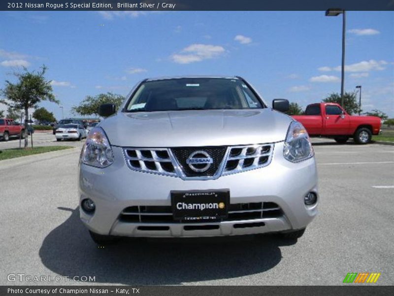 Brilliant Silver / Gray 2012 Nissan Rogue S Special Edition