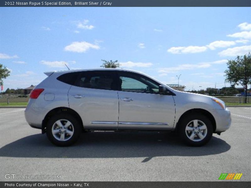 Brilliant Silver / Gray 2012 Nissan Rogue S Special Edition