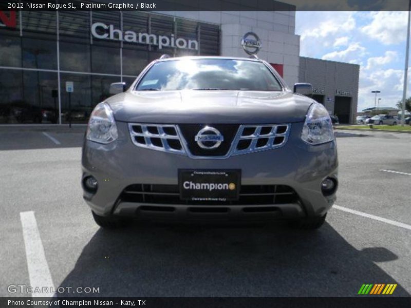Platinum Graphite / Black 2012 Nissan Rogue SL