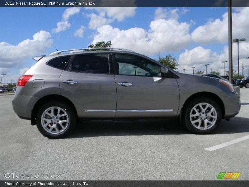 Platinum Graphite / Black 2012 Nissan Rogue SL