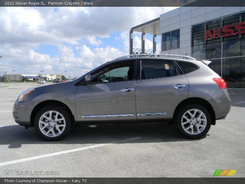 Platinum Graphite / Black 2012 Nissan Rogue SL