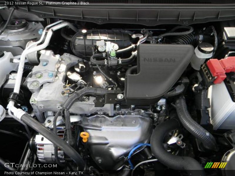 Platinum Graphite / Black 2012 Nissan Rogue SL