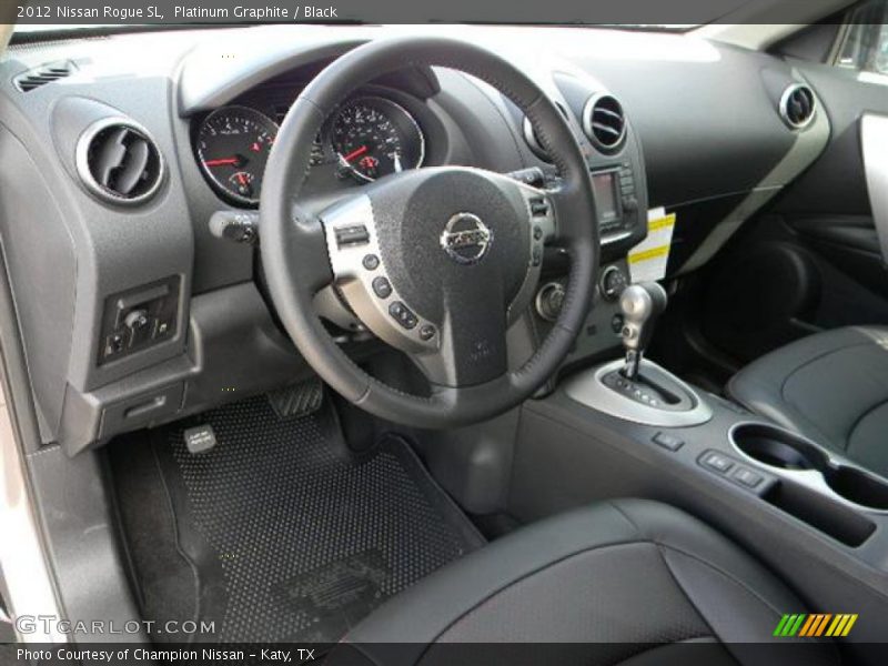 Platinum Graphite / Black 2012 Nissan Rogue SL