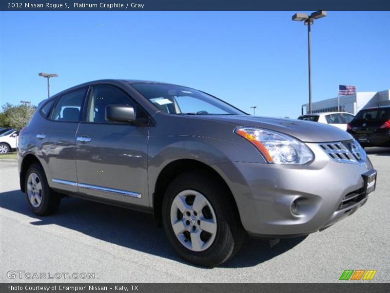 Platinum Graphite / Gray 2012 Nissan Rogue S