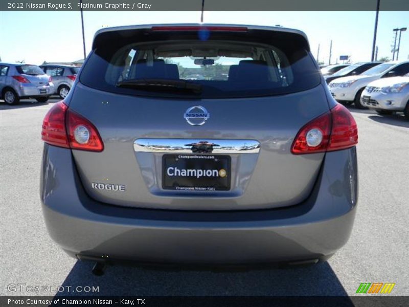 Platinum Graphite / Gray 2012 Nissan Rogue S