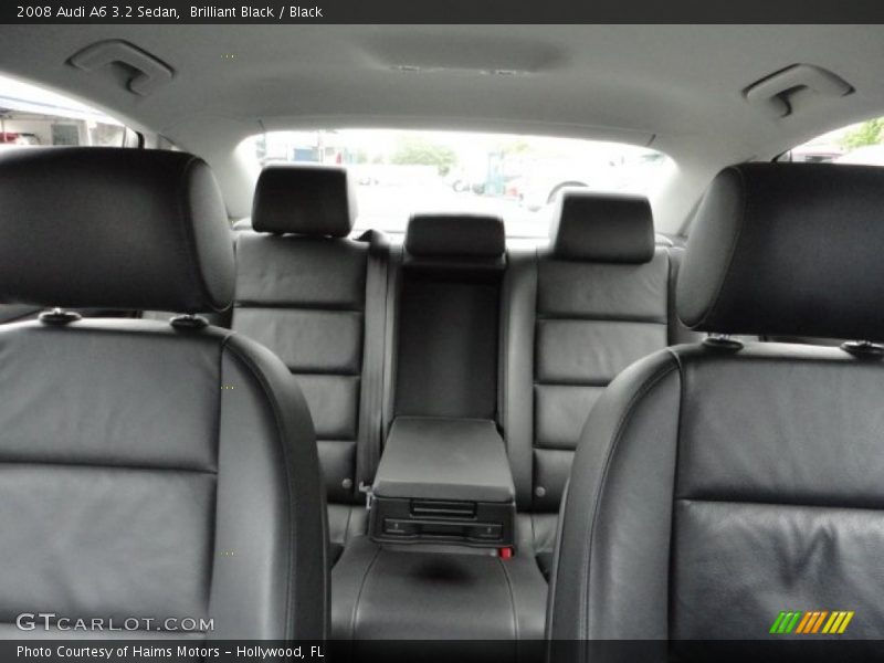 Brilliant Black / Black 2008 Audi A6 3.2 Sedan