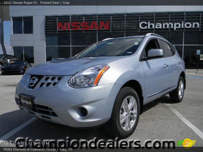 Frosted Steel / Gray 2012 Nissan Rogue SV