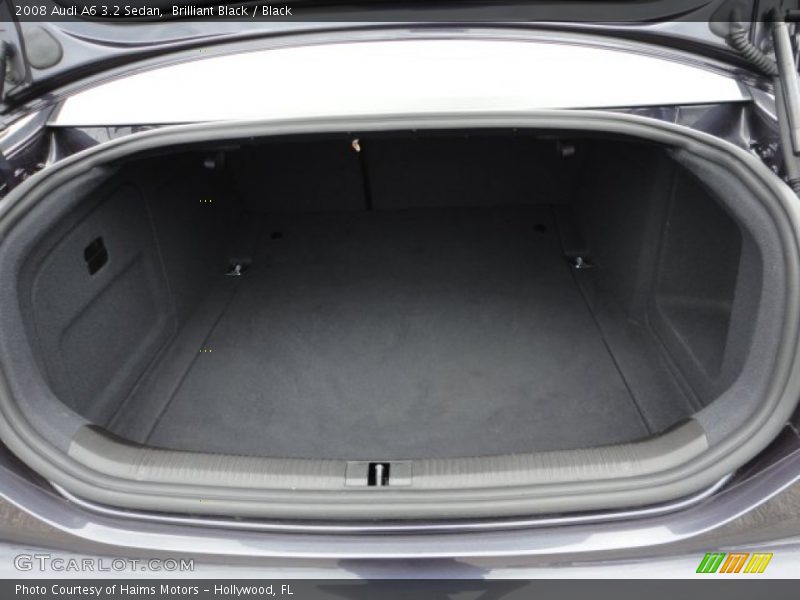 Brilliant Black / Black 2008 Audi A6 3.2 Sedan