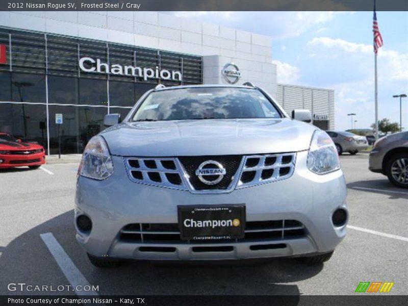 Frosted Steel / Gray 2012 Nissan Rogue SV