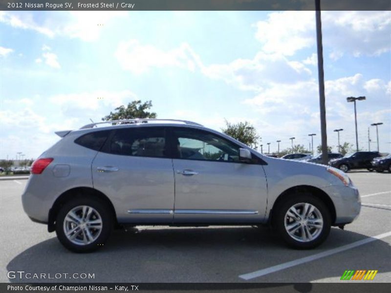 Frosted Steel / Gray 2012 Nissan Rogue SV
