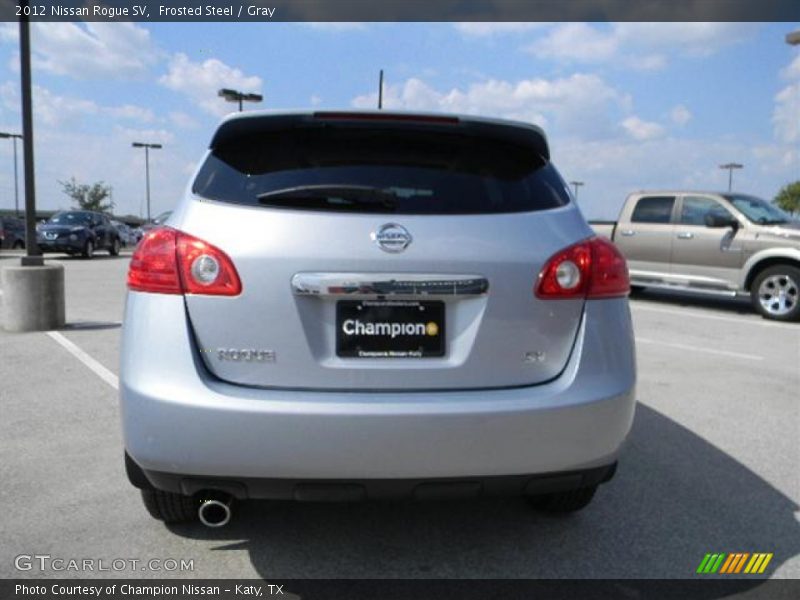 Frosted Steel / Gray 2012 Nissan Rogue SV