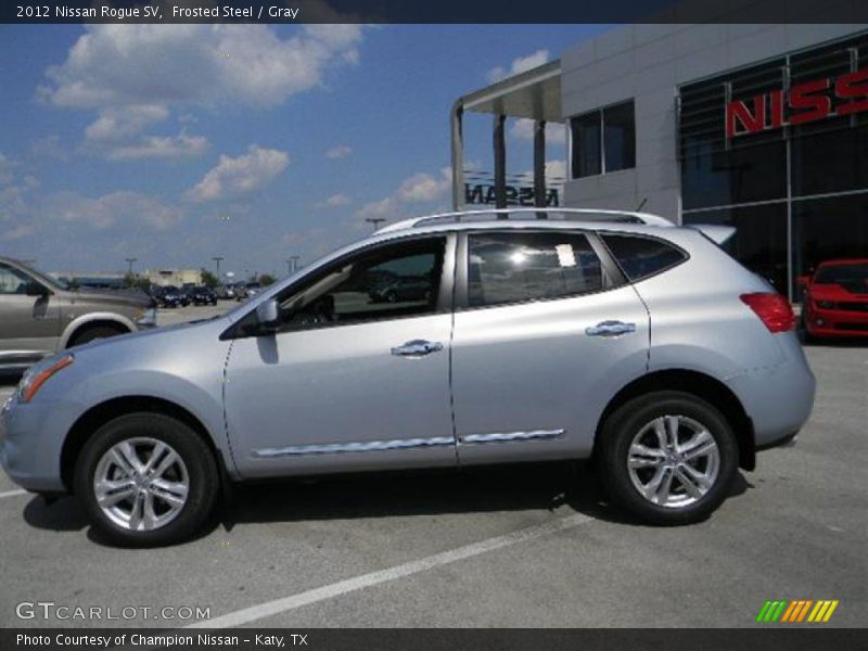 Frosted Steel / Gray 2012 Nissan Rogue SV