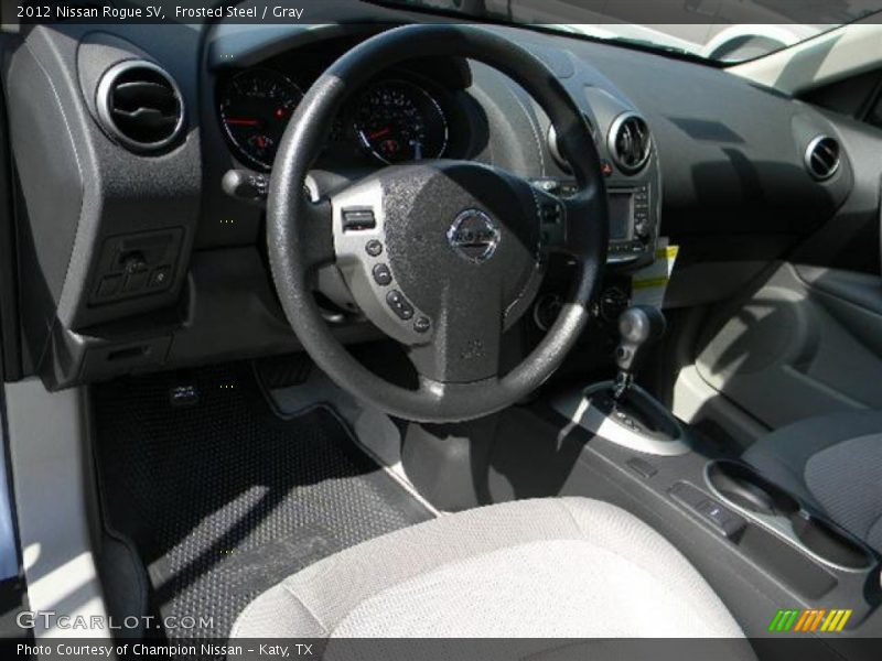 Frosted Steel / Gray 2012 Nissan Rogue SV