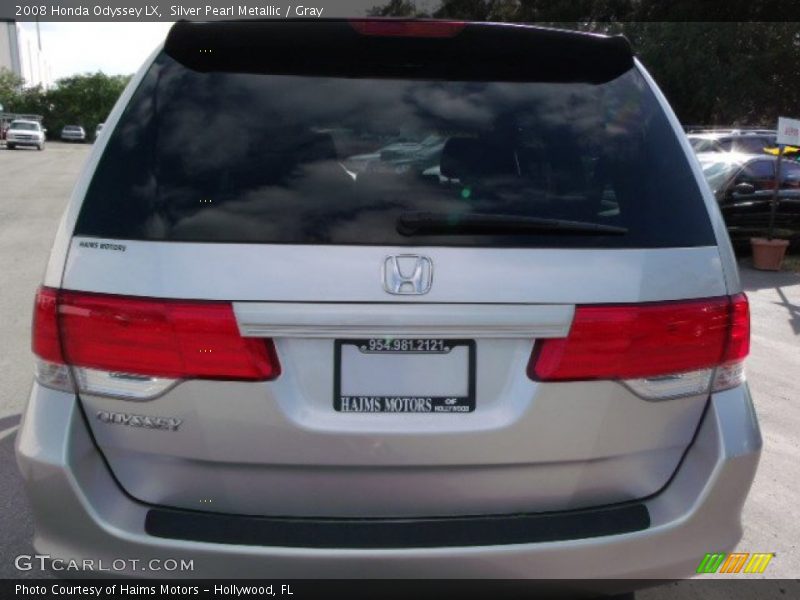 Silver Pearl Metallic / Gray 2008 Honda Odyssey LX