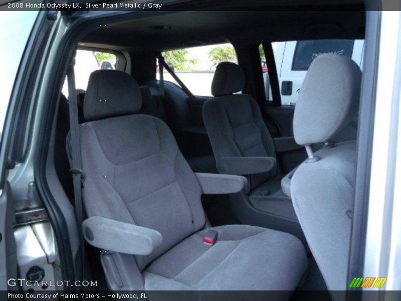 Silver Pearl Metallic / Gray 2008 Honda Odyssey LX