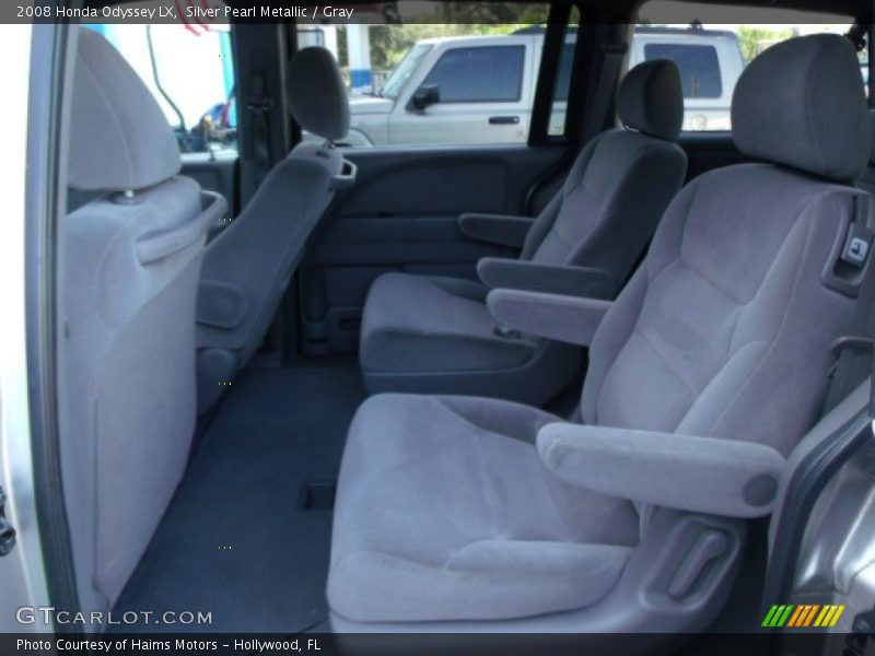 Silver Pearl Metallic / Gray 2008 Honda Odyssey LX