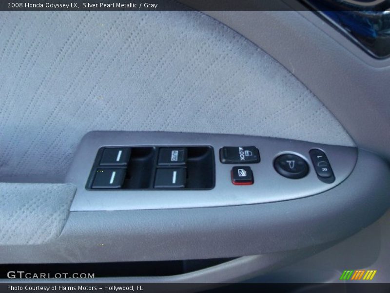Silver Pearl Metallic / Gray 2008 Honda Odyssey LX