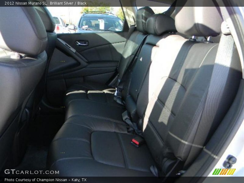 Brilliant Silver / Black 2012 Nissan Murano SL