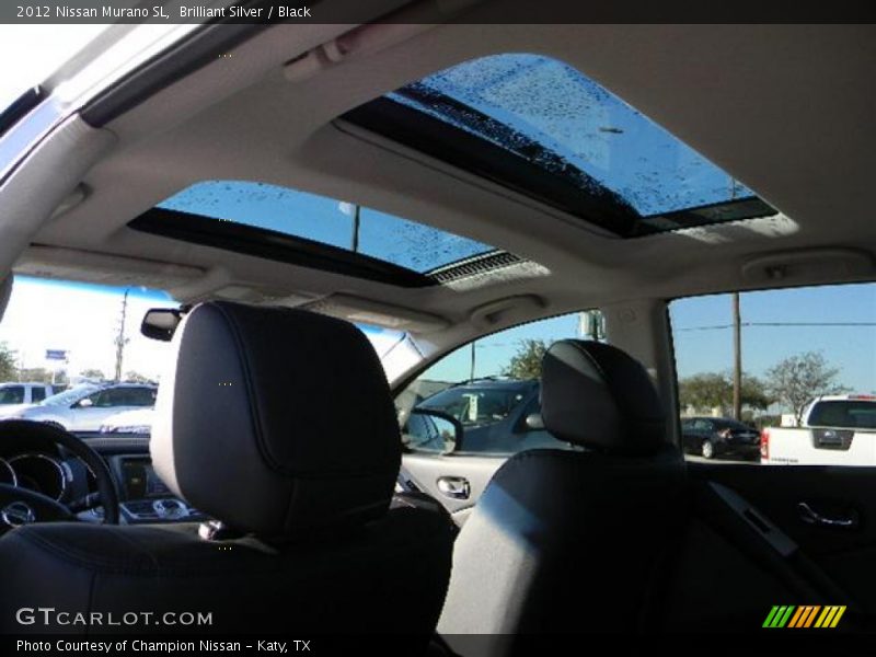 Brilliant Silver / Black 2012 Nissan Murano SL