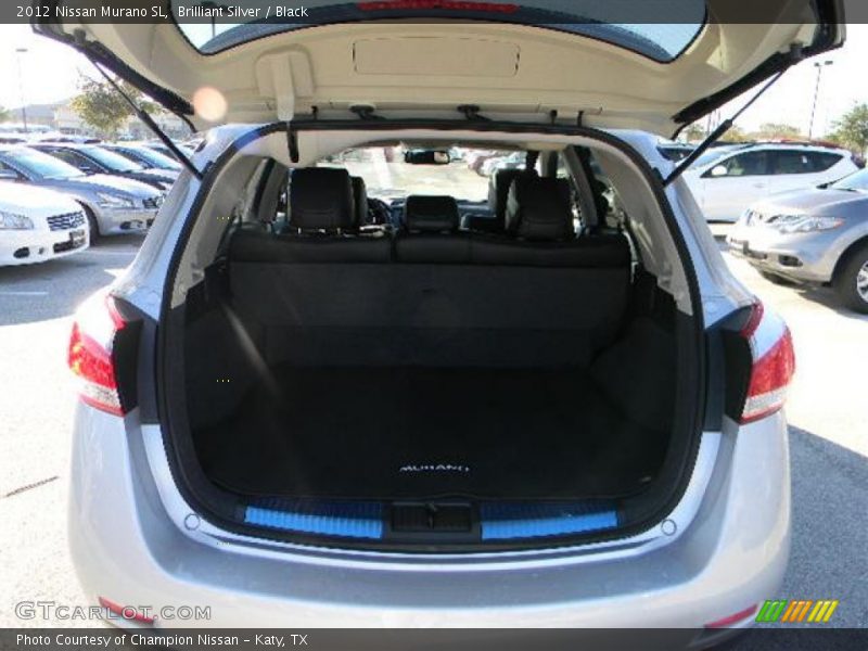 Brilliant Silver / Black 2012 Nissan Murano SL