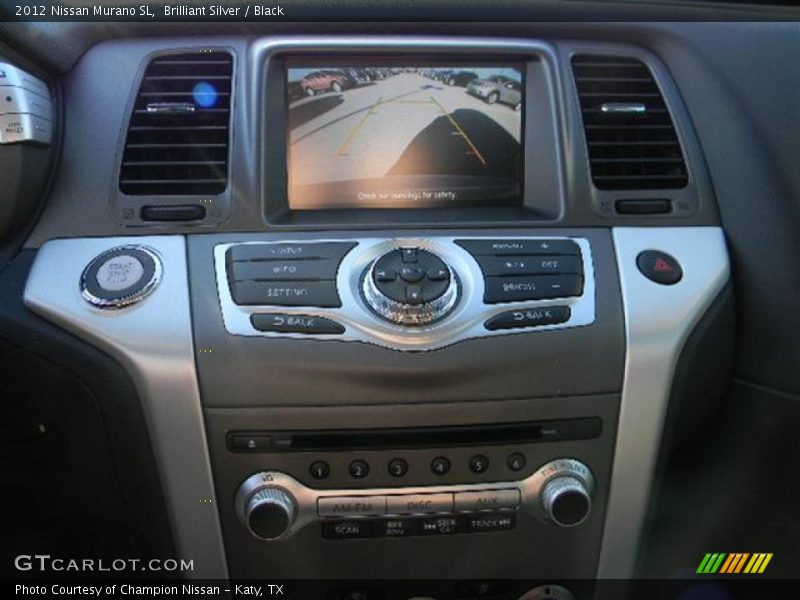 Brilliant Silver / Black 2012 Nissan Murano SL