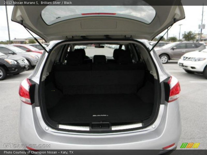 Brilliant Silver / Black 2012 Nissan Murano S