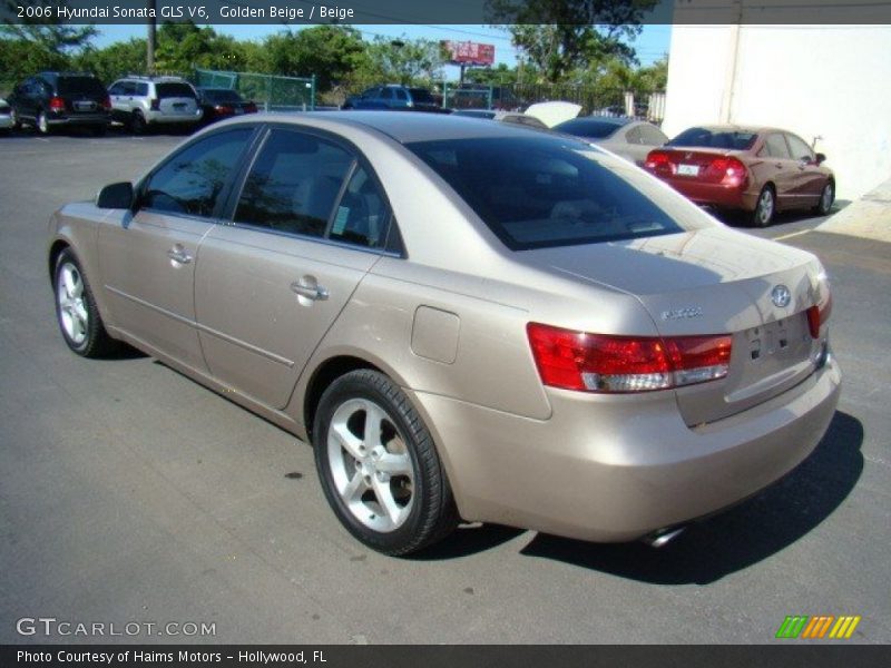 Golden Beige / Beige 2006 Hyundai Sonata GLS V6