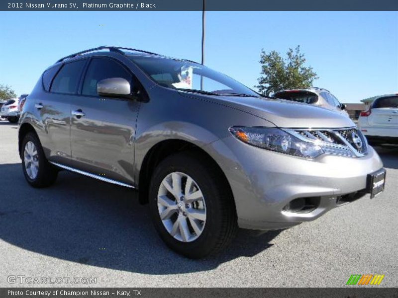 Platinum Graphite / Black 2012 Nissan Murano SV