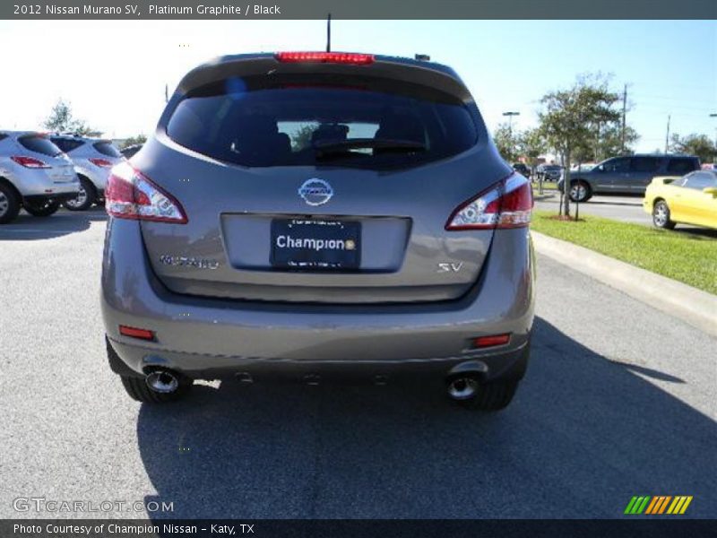 Platinum Graphite / Black 2012 Nissan Murano SV
