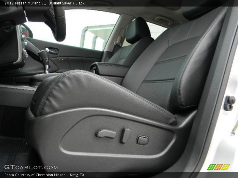 Brilliant Silver / Black 2012 Nissan Murano SL