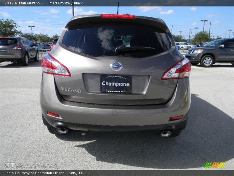 Tinted Bronze / Black 2012 Nissan Murano S