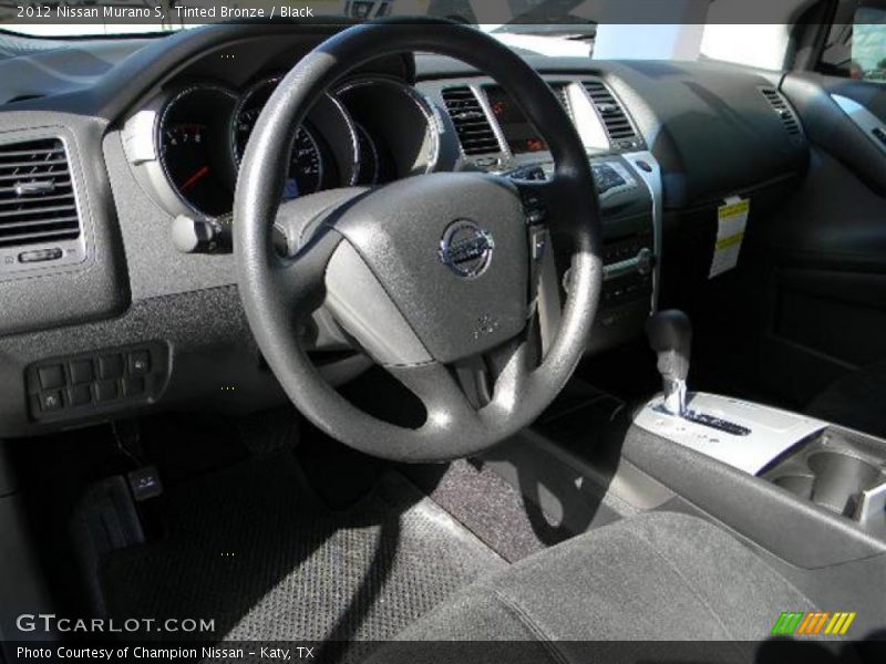 Tinted Bronze / Black 2012 Nissan Murano S