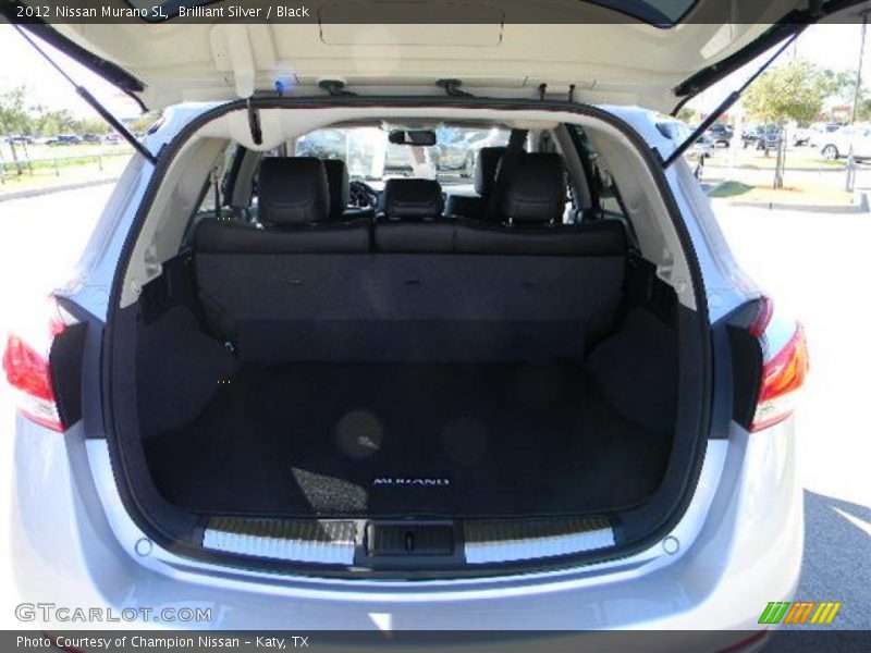 Brilliant Silver / Black 2012 Nissan Murano SL