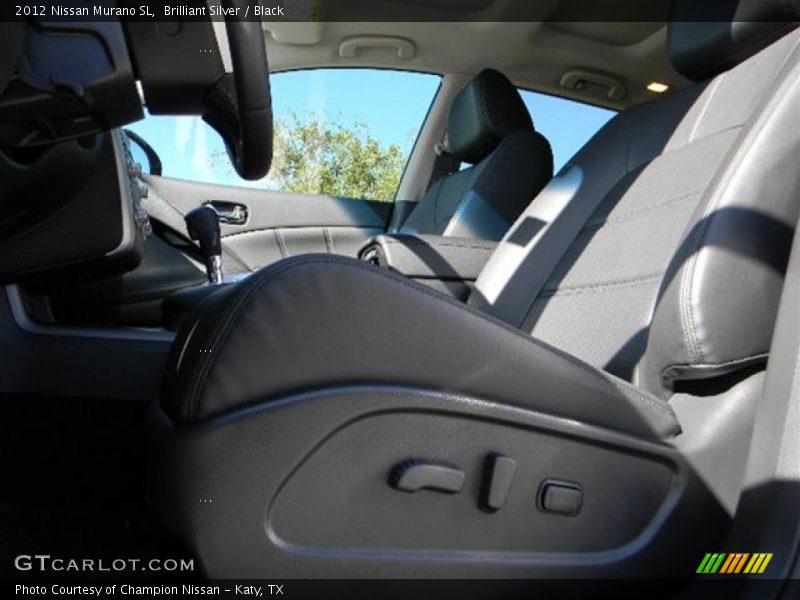 Brilliant Silver / Black 2012 Nissan Murano SL